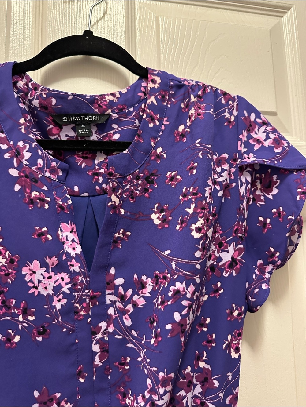 41 Hawthorn Purple Floral Celia Dress from Stitch Fix - Picture 6 of 10